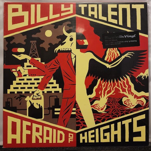 Billy Talent – Afraid Of Heights (2021) Vinyl LP New Factory Sealed